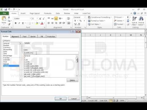 Format, automatically, the cell range A1:A100 to display numbers with two decimal spaces and a thousand separator, if they are higher than zero. If they are less than zero, numbers will be displayed with three decimal places and a thousand separator in red font color. If they are zero, the word Zero will be displayed in green font color.
Use custom number formatting.