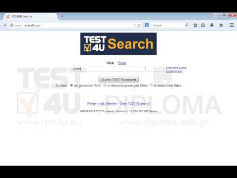 Suchen Sie im Netz nach Informationen über test4u
In den Ergebnissen sollen nur Seiten aus Deutschland angezeigt werden. Bevor Sie auf Absenden drücken, stellen Sie sich sicher, dass die Seite mit den Ergebnissen angezeigt wird. 