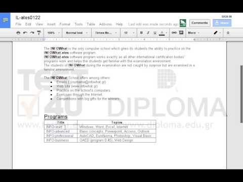 Insert a new column to the right of the column Title of the table. Insert a new column to the right of the column Title of the table.
