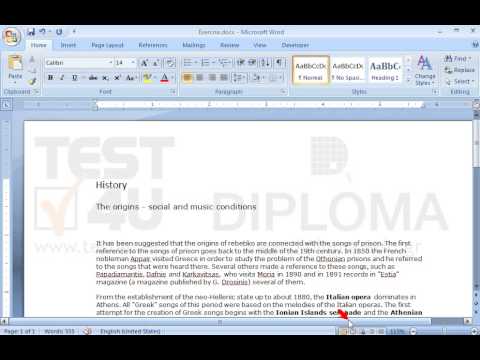 Insert a comment on the first word of the document using of rebetiko as text. Use PT as initials of the reviewer. Insert a comment on the first word of the document using of rebetiko as text. Use PT as initials of the reviewer.