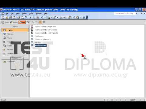 Delete the Products table. Create a link to the Products file located in the IL-ates\Excel folder on your desktop. Name the linked table Products.