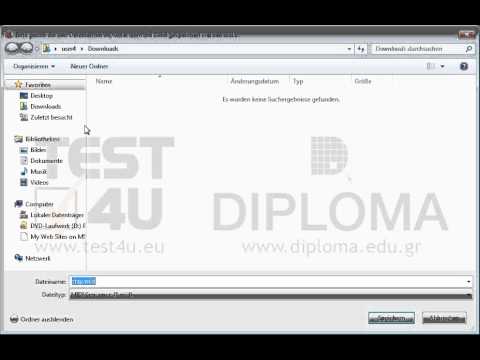 Speichern Sie den auf der Webseite erwähnten Sound Stay im Ordner TEST4UFolder, der sich auf dem Desktop befindet, unter dem vorgeschlagenen Namen. Speichern Sie den auf der Webseite erwähnten Sound Stay im Ordner TEST4UFolder, der sich auf dem Desktop befindet, unter dem vorgeschlagenen Namen.