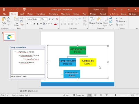 Change the employees structure on the Organization Chart so that Fotopoulou Tzeni is Lampropoulos Stelios’s subordinate. Change the employees structure on the Organization Chart so that Fotopoulou Tzeni is Lampropoulos Stelios’s subordinate.
