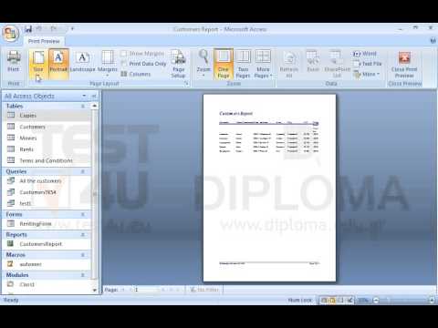 Change the page size of the open report to Letter. Change the page size of the open report to Letter.