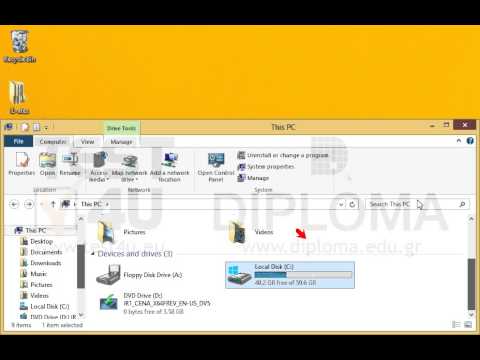 Create a shortcut of the hard disk C:\ on your desktop under the name myDriveC Create a shortcut of the hard disk C:\ on your desktop under the name myDriveC