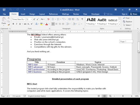 Fügen Sie in die zweite Zelle der ersten Spalte der Tabelle, wo der Text INFO-start erscheint, einen Absatzumbruch nach INFO- bzw. vor start ein. Fügen Sie in die zweite Zelle der ersten Spalte der Tabelle, wo der Text INFO-start erscheint, einen Absatzumbruch nach INFO- bzw. vor start ein.