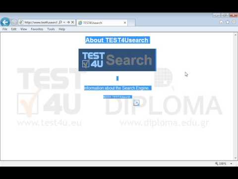 Navigate to the About TEST4Usearch page and copy all its contents to the clipboard.