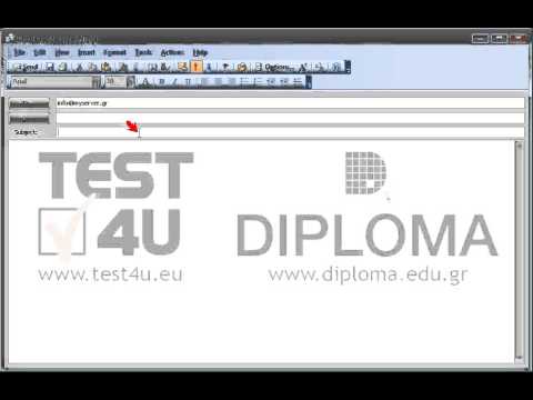 Create a new email message with the subject Urgent!!! and send it with High Priority (Importance) to the info@myserver.gr e-mail address. Write the text Urgent Actions in the main body of the email.