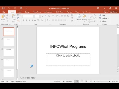 Show any topic of the Microsoft PowerPoint help tool. 