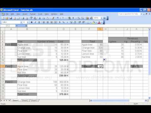 Perform any changes required in the already opened worksheet so that it looks identical to the one of the photo Picture.jpg located in the IL-ates\Excel folder on your Desktop. Perform any changes required in the already opened worksheet so that it looks identical to the one of the photo Picture.jpg located in the IL-ates\Excel folder on your Desktop.