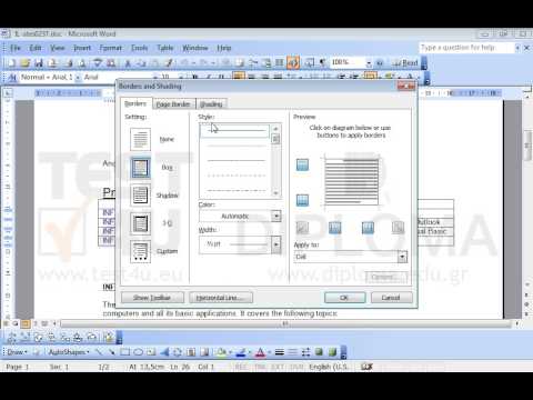 Select the cell of the table with the text 70 hours at the 1st page of the current document and apply
Gray-10% shading.