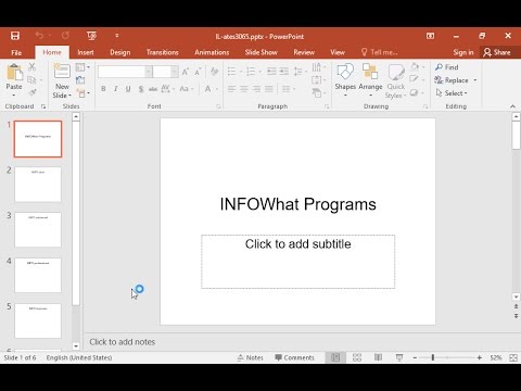 Εμφανίστε ένα οποιοδήποτε θέμα στη βοήθεια του Microsoft PowerPoint.