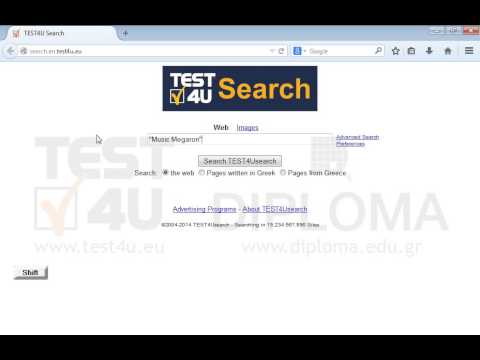 Find information about Music Megaron on the Web. The results should include pages with the phrase in Athens
Before you submit your answer, make sure that the result page is displayed. Find information about Music Megaron on the Web. The results should include pages with the phrase in Athens
Before you submit your answer, make sure that the result page is displayed.