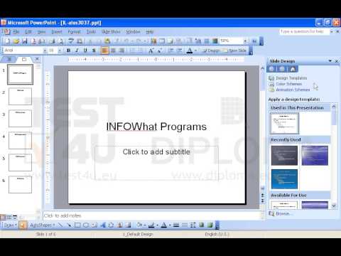 On the current presentation apply a template of your choice. On the current presentation apply a template of your choice.