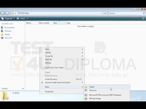 You can see TEST4UFolder folder on your desktop. Create a subfolder under the name 1626 into this folder. You can see TEST4UFolder folder on your desktop. Create a subfolder under the name 1626 into this folder.
