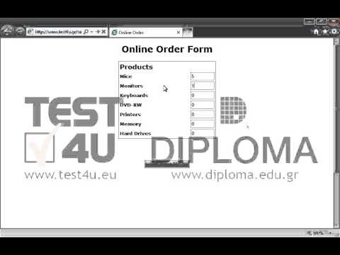 Fill in the order form to order 5 mice and 1 monitor. Then, click the Purchase Now button to complete your order. Fill in the order form to order 5 mice and 1 monitor. Then, click the Purchase Now button to complete your order.