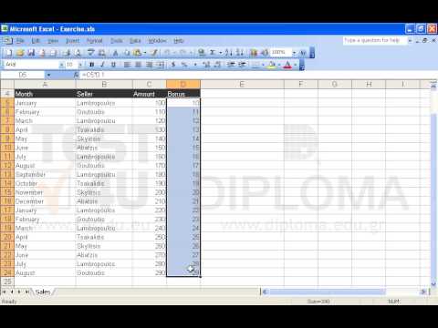 Perform the actions required on the active worksheet to change the formulas in the cell range D5:D24 to values.