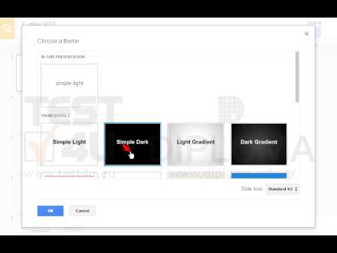 On the current presentation apply a theme of your choice. On the current presentation apply a theme of your choice.