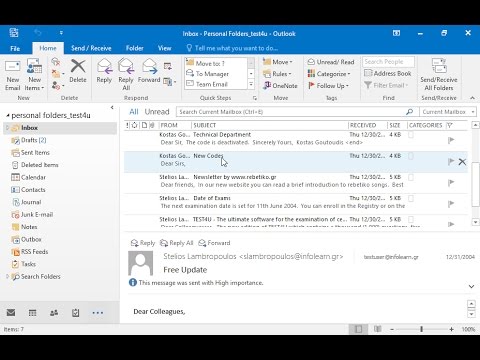Mark the email with subject Date of Exams as unread. Mark the email with subject Date of Exams as unread.