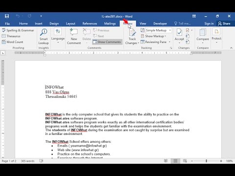 Protect the current document (without a password), in a way that editing is possible only by using comments. Protect the current document (without a password), in a way that editing is possible only by using comments.