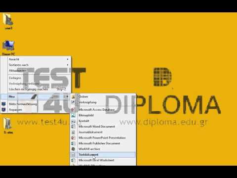 Erstellen Sie ein Plain-Text-Dokument (Textdokument) auf dem Desktop unter dem Namen Text.txt Erstellen Sie ein Plain-Text-Dokument (Textdokument) auf dem Desktop unter dem Namen Text.txt