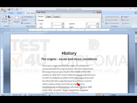Record a macro to be executed when the document is opened, so that only the left page margin changes to 3". Record a macro to be executed when the document is opened, so that only the left page margin changes to 3".