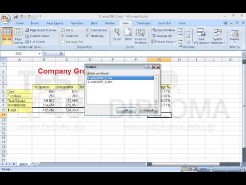Hide the IL-ates1509_1 workbook and display the IL-ates1509_2 workbook. Hide the IL-ates1509_1 workbook and display the IL-ates1509_2 workbook.