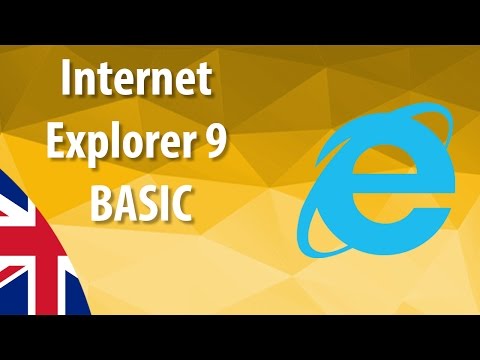 Open the Internet Explorer application.