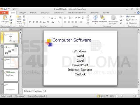 Duplizieren Sie die Folie mit dem Titel Computer Software. Duplizieren Sie die Folie mit dem Titel Computer Software.