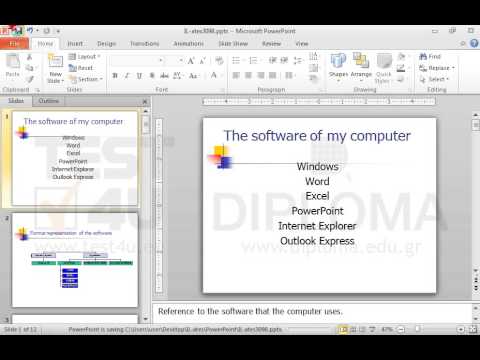 Save the current presentation. Save the current presentation.