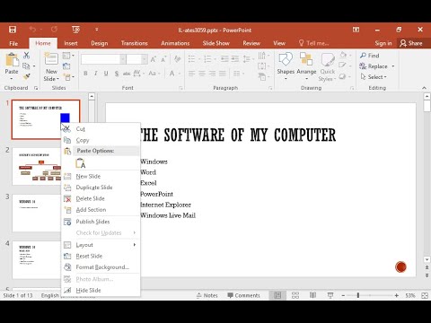 Duplizieren Sie die Folie mit dem Titel Computer Software. Duplizieren Sie die Folie mit dem Titel Computer Software.