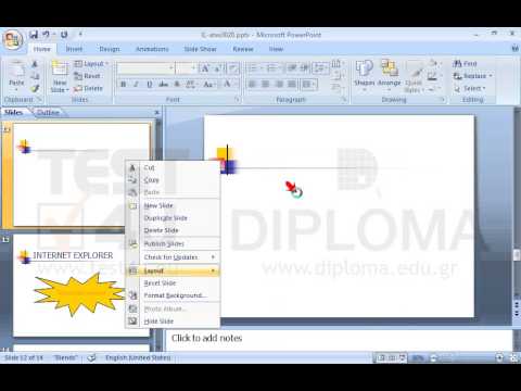 Navigate to the POWERPOINT 2000 slide and insert a new slide in Title and Content layout. Then enter the text POWERPOINT 2000 Market Share as title of the new slide. 
Apply 44pt font size to the text POWERPOINT 2000 and place it in the 1st line of the title. Then apply 28pt font size to the text Market Share and place it in the 2nd line of the title.