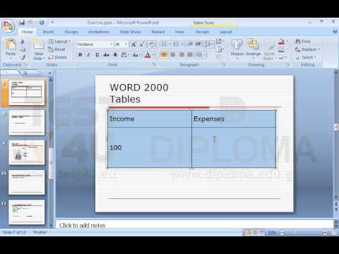 Delete all the contents of the table which appears on the seventh slide without deleting the table itself. Delete all the contents of the table which appears on the seventh slide without deleting the table itself.