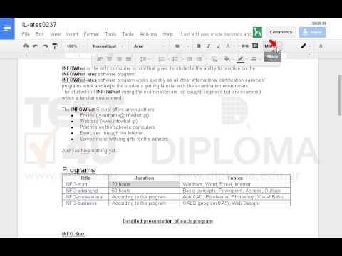 Select the cell with the text 70 hours of the table at the 1st page of the current document and apply
Gray shading Select the cell with the text 70 hours of the table at the 1st page of the current document and apply
Gray shading