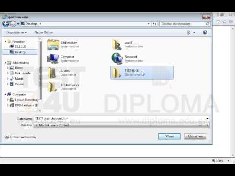 Speichern Sie das Ergebnis vom Link Über TEST4USearch von der aktuellen Seite im Ordner TEST4U_IE, der sich auf dem Desktop befindet, unter dem Standard-Dateinamen, ohne die Webseite zu besuchen. Speichern Sie das Ergebnis vom Link Über TEST4USearch von der aktuellen Seite im Ordner TEST4U_IE, der sich auf dem Desktop befindet, unter dem Standard-Dateinamen, ohne die Webseite zu besuchen.
