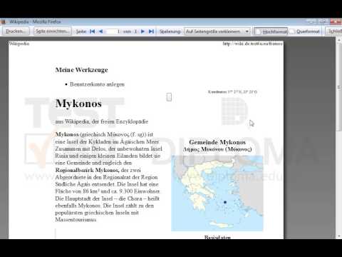 Drucken Sie die ganze Webseite (Bildschirmansicht) auf dem Standarddrucker. Drucken Sie die ganze Webseite (Bildschirmansicht) auf dem Standarddrucker.