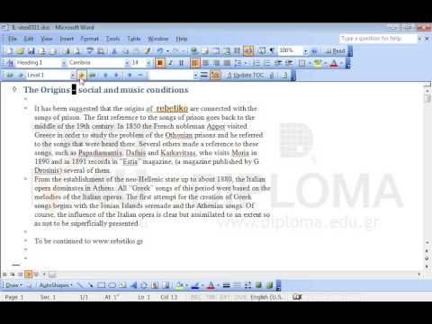 Demote the paragraph, with paragraph style Heading 1 (Level 1), to Heading 2 (Level 2). Demote the paragraph, with paragraph style Heading 1 (Level 1), to Heading 2 (Level 2).