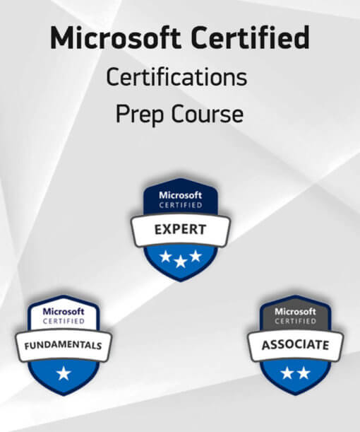 Microsoft Certified Certifications Preparation Course - Fundamentals - Associate - Expert