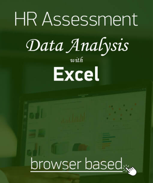 Hard skills assessment for Data analysis with Excel skills