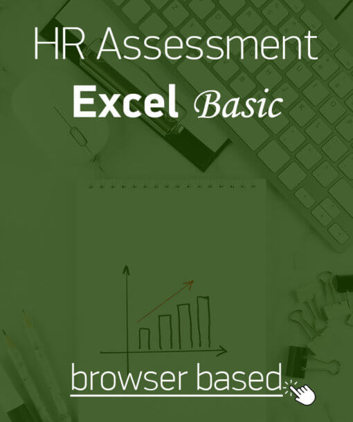 Hard skills assessment for Microsoft Excel skills at basic level