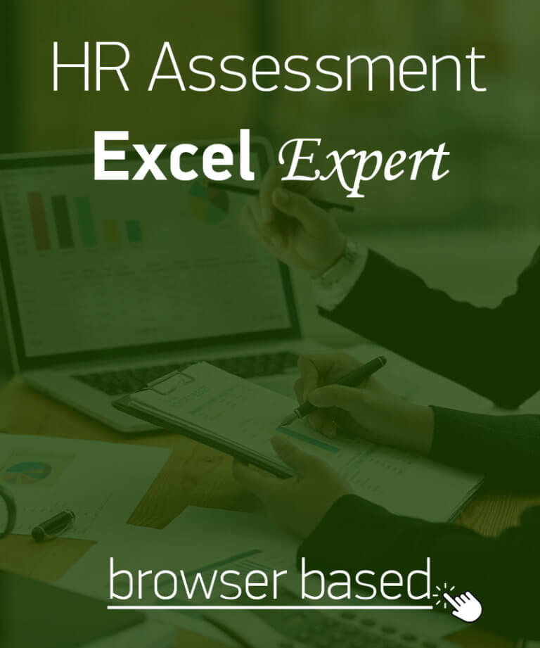 Test4u hard skills assessment for excel expert