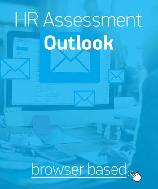 Hard skills assessment for Microsoft Outlook skills