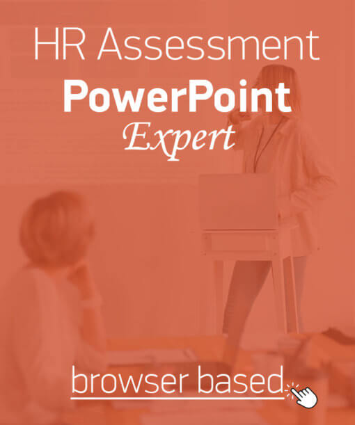 Hard skills assessment for Microsoft PowerPoint skills at expert level
