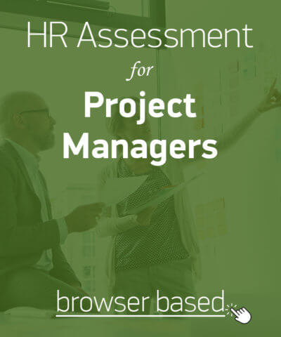 Hard skills assessment for project managers