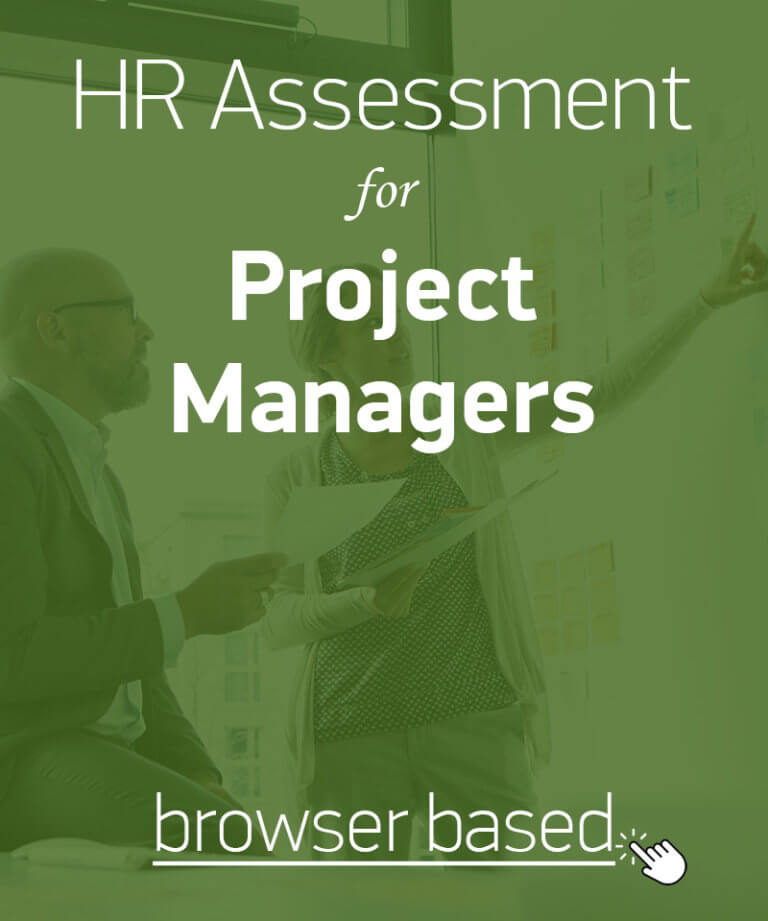 Test4u hard skills assessment for project managers