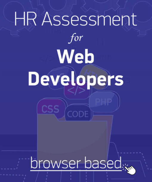 Hard skills assessment for Web Developers